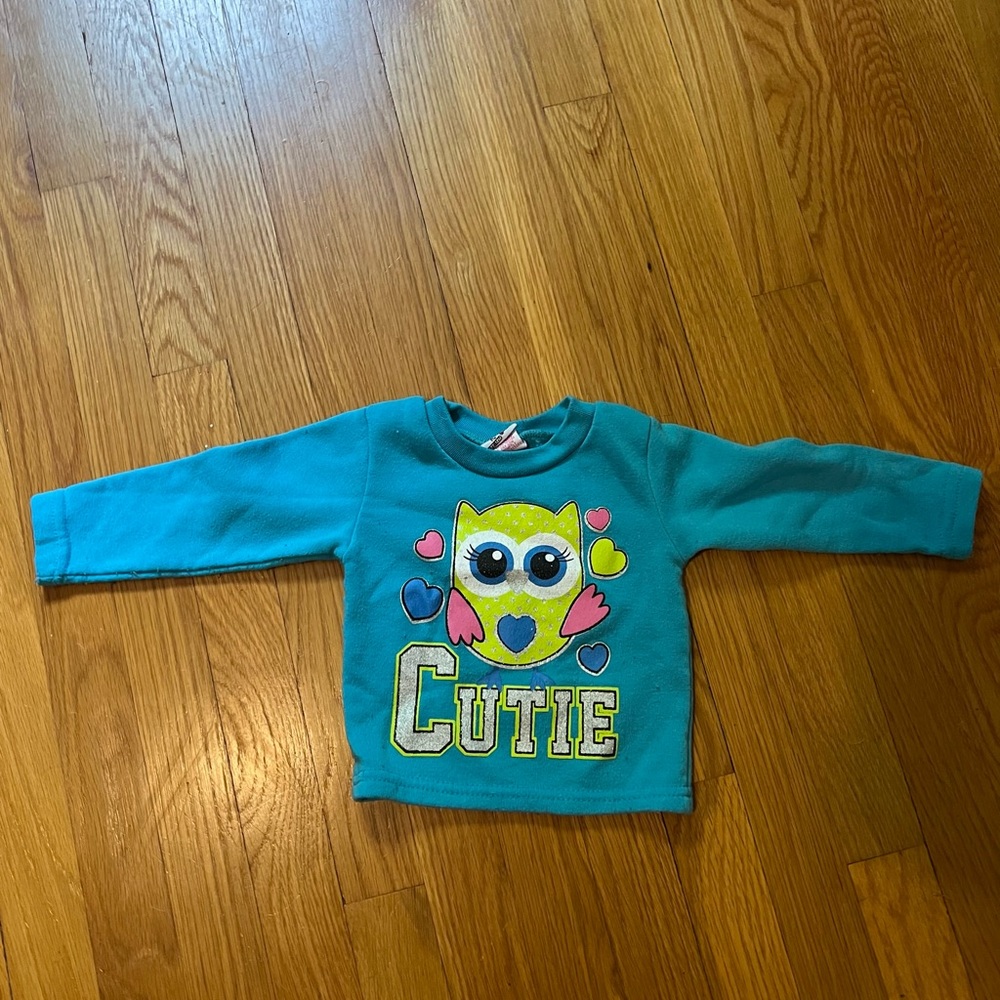 Blue sweatshirt